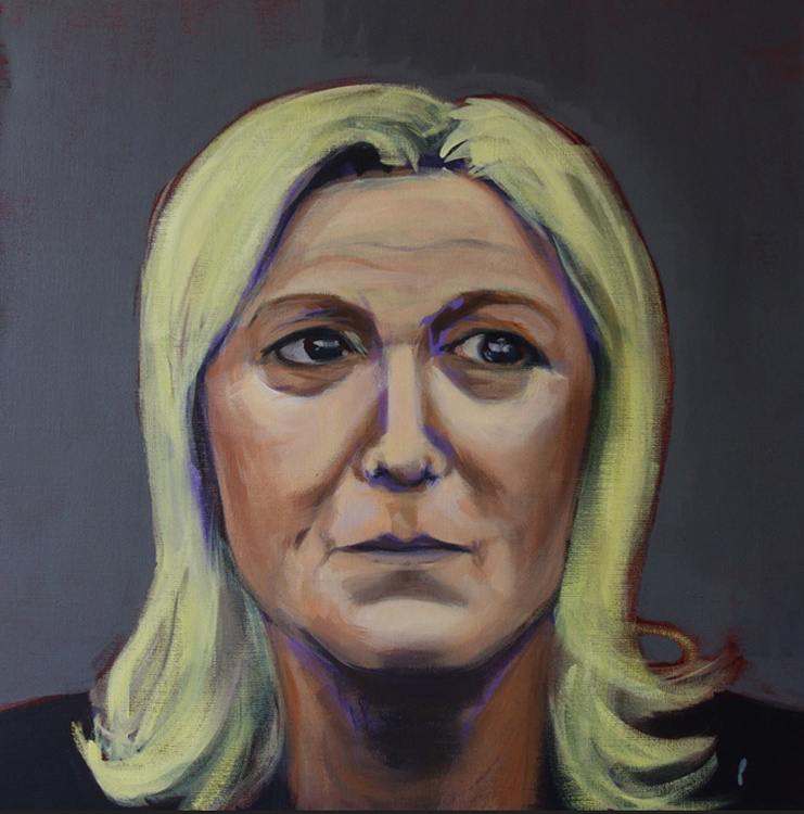 Portrait de Marine Le Pen